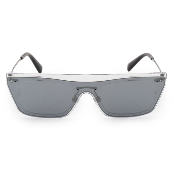 Valentino Grey Single Lens Sunglasses main image 4